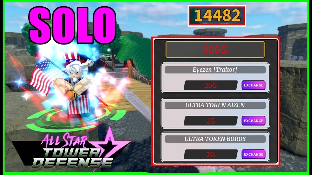 NO 7 STAR GAUNTLET MODE SOLO ALL STAR TOWER DEFENSE #roblox 