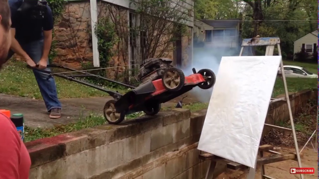 Lawn Mower Painting 101 YouTube