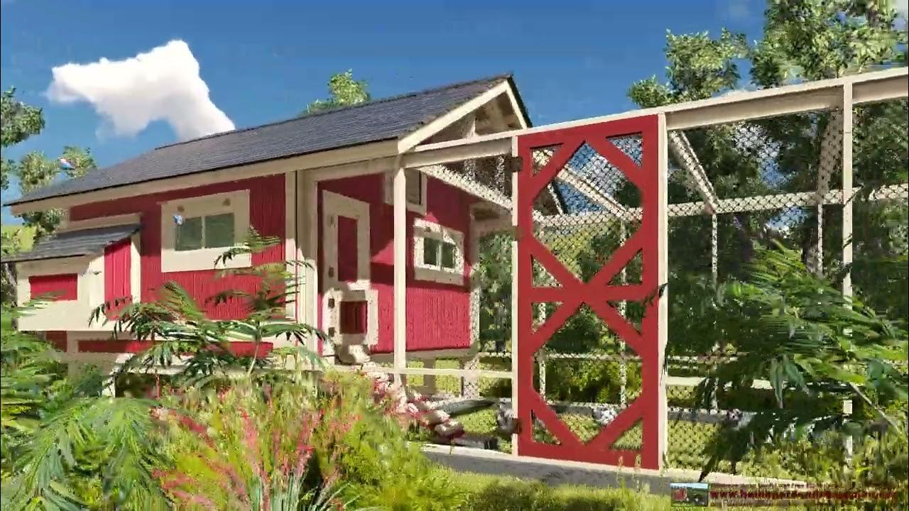 L122 beautiful chicken coop ideas 0423 youtube