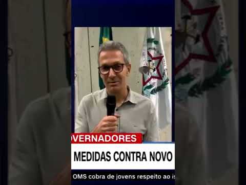 A Daniela Lima fazendo de tudo pra não rir quando o Romeu Zema diz "OUVO MUITO BEM".