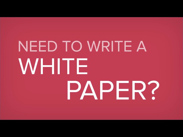 How to Design a Business White Paper [ESSENTIAL DESIGN TIPS] 