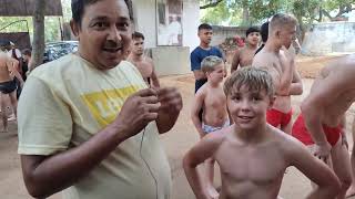 Erwin And Zachariah From The Us A Talk With Students From The Wrestling Contingent - 2022