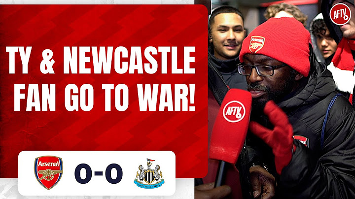 Arsenal 0-0 Newcastle | TY & Newcastle Fan Go To War!