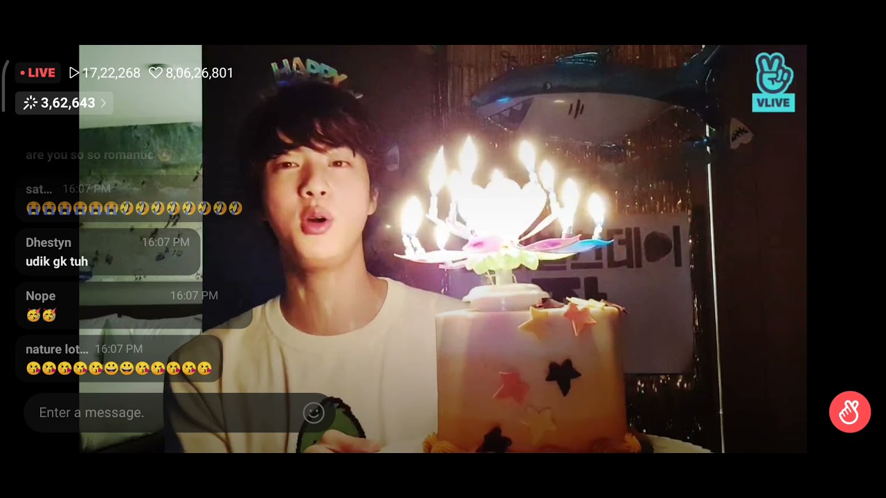 Is your selflove as that of Jin, Jin×Jin : birthday blog