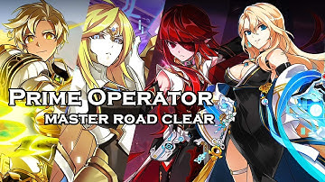 [Elsword EU / 엘소드]  Prime Operator Gaia/Adrian/Rosso Master Road Solo Clear / 프라임 오퍼레이터 마스터로드