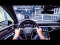 2020 audi rs6 avant 600hp night pov drive onboard 60fps