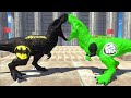 BATMAN T-REX ANCIENT DEATH RUN - Animal Revolt Battle Simulator