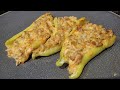Sausage Stuffed Sweet Banana Peppers| Low Carb, Gluten Free Recipe