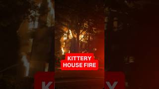 Video shows massive fire that destroyed home in Kittery, Maine