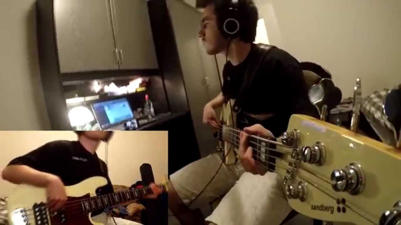 daft punk voyager bass cover
