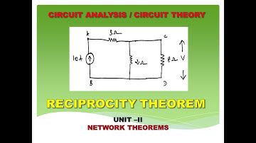 Reciprocity theorem  | Reciprocity theorem solved problem | Circuit analysis | Circuit theory