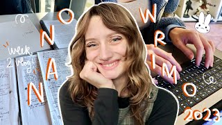 Working on Character Backstories and Timelines // NaNoWriMo 2023 Writing Vlog