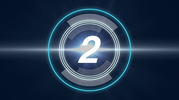 Futuristic Countdown Timer - FREE HD STOCK FOOTAGE VIDEO