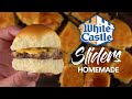 I made WHITE CASTLE Sliders at home, way BETTER!