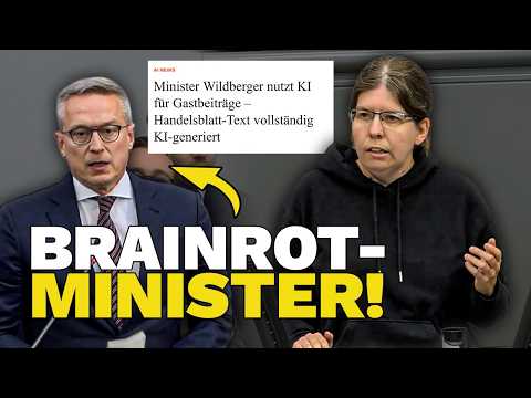 Minister und AfD überlassen KI das Denken! Merkt man...