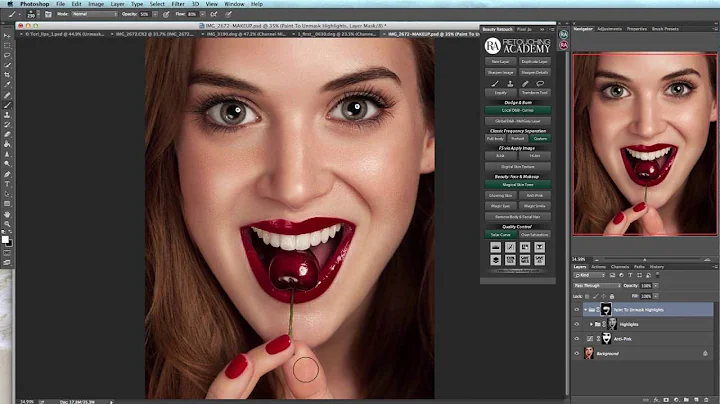 6  Face Retouching Anti Pink Glowing Skin  Magic Smile from Retouching Academy