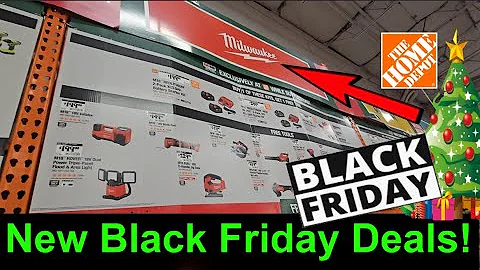 New Milwaukee Black Friday Holiday Home Depot Gift Center