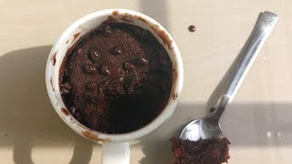 1 minute chocolate mugcake recipe/chocolate mugcake/mugcake recipe #mugcake