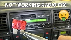 HOW TO FIX NOT WORKING RADIO | RADIO DOES NOT TURN ON 