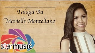 Talaga Ba - Marielle Montellano (Lyrics)