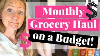 Huge Grocery Haul on a Budget | Costco Haul \& Target Haul