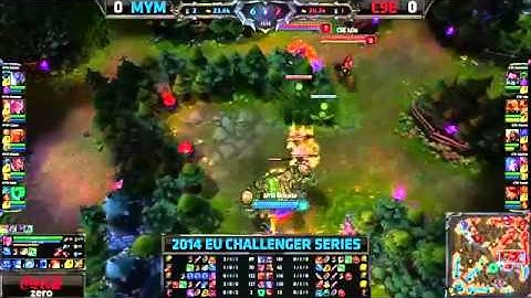 Cloud 9 Eclipse vs Meet Your Makers   Game 1 Semi Finals EU Challenger Series #1   C9E vs MYM G1 MUS