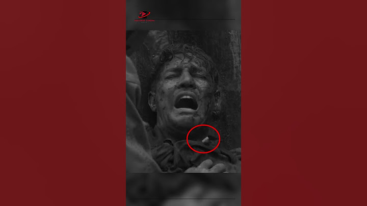 Did you know in the movie Hacksaw Ridge?