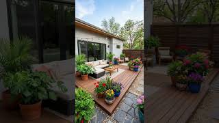 Small Space Backyard Secrets | Luxury Modern Garden Makeover in a Tiny Budget 🌿