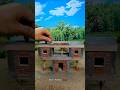 Amazing Mini House Construction 😍 | Tiny Home Build in 60 Seconds #viral#satisfying #minihouse