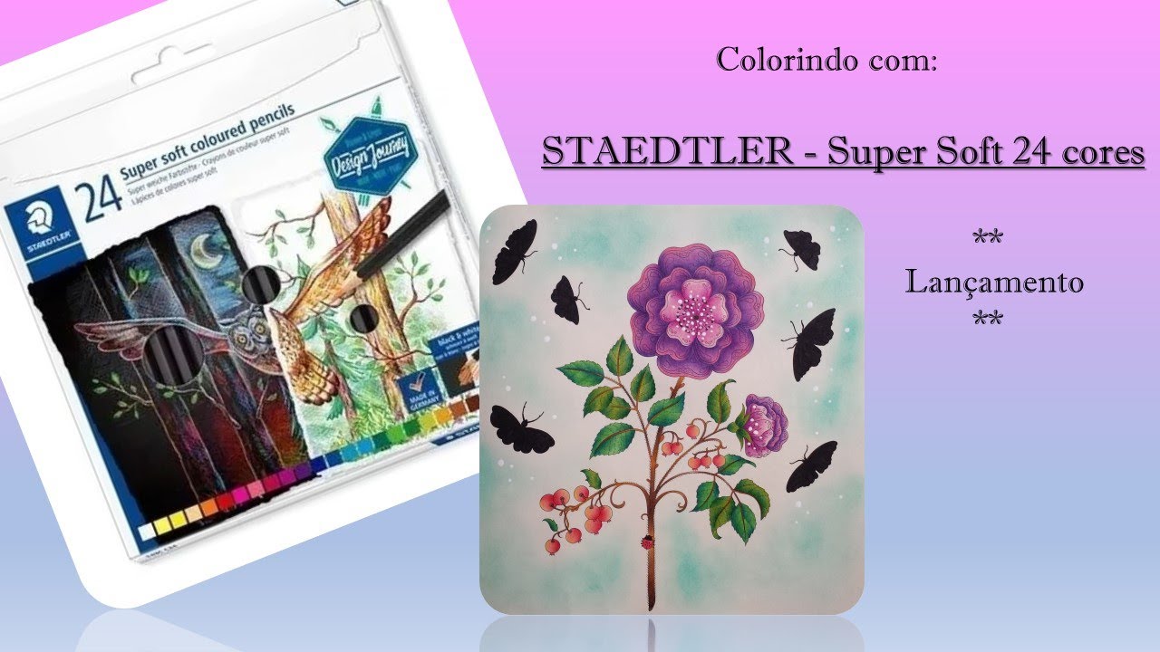 Colorindo com Staedtler Super Soft