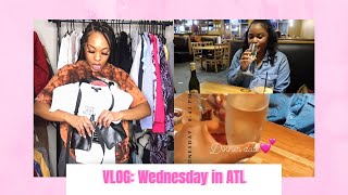 Vlog: Dinner Date in ATL+ Online shopping haul +more