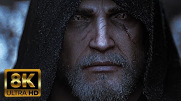 [8K AI] The Witcher 3 Killing Monsters Trailer (2013) [Remastered in 8K using AI Machine Learning]
