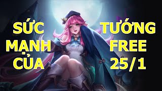 Sức mạnh của tướng miễn phí nhận trong ngày mồng 1 Tết 2020 Liên quân mobile