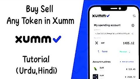 How to Sell Buy Any Tokens in Xumm Ledger App Sell Xrp Airdrop Tokens Tutorial in Urdu Hindi