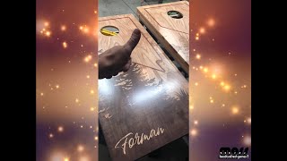 Better Cornhole Boards Phase 5: Finishing Steps!