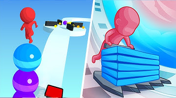 Stack Colors VS Stack Rider- All Level Gameplay Android,iOS - NEW BIG APK UPDATE