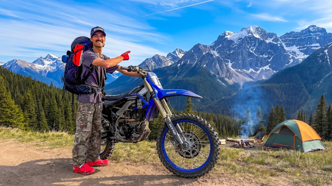 Backcountry Camping on Dirtbikes