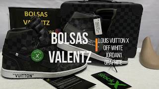 Premium Jordan customs! Jordan 1 off white Louis Vuitton custom unboxing  review COPSHOE 🔥🔥quality 