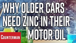 Why Older Vehicles Need Zinc in Their Motor Oil