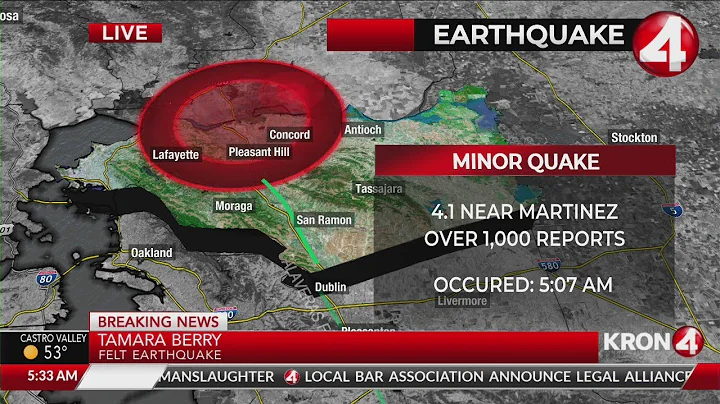 4.1 earthquake rocks East Bay