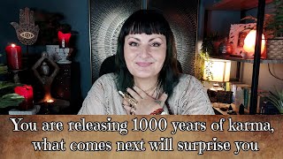 You are releasing 1000 years of karma! You will be surprised what happens next  tarot reading