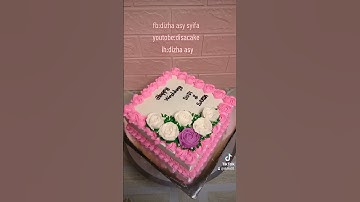 Thumbnail of kue tart segi empat motif bunga mawar untuk pengantin