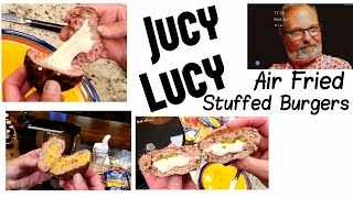 AIR FRIED JUCY LUCY Cheese Stuffed HamBurgers 🍔 by John Sanders 3,163 views 2 years ago 22 minutes