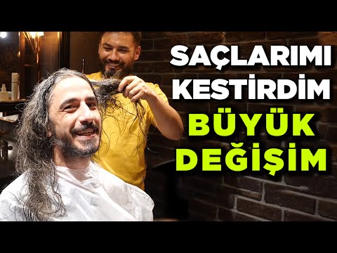 SAÇLARIMI KESTİRDİM !!!