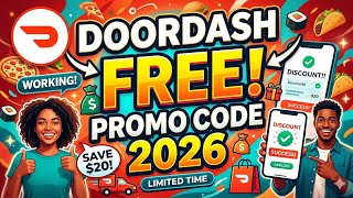 NEW $100 Doordash Promo Code 2026 😱 Get FREE FOOD NOW! Working Coupon Codes for Doordash