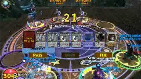 Wizard101- Battle with Queen Calypso, Queen of the Seas!