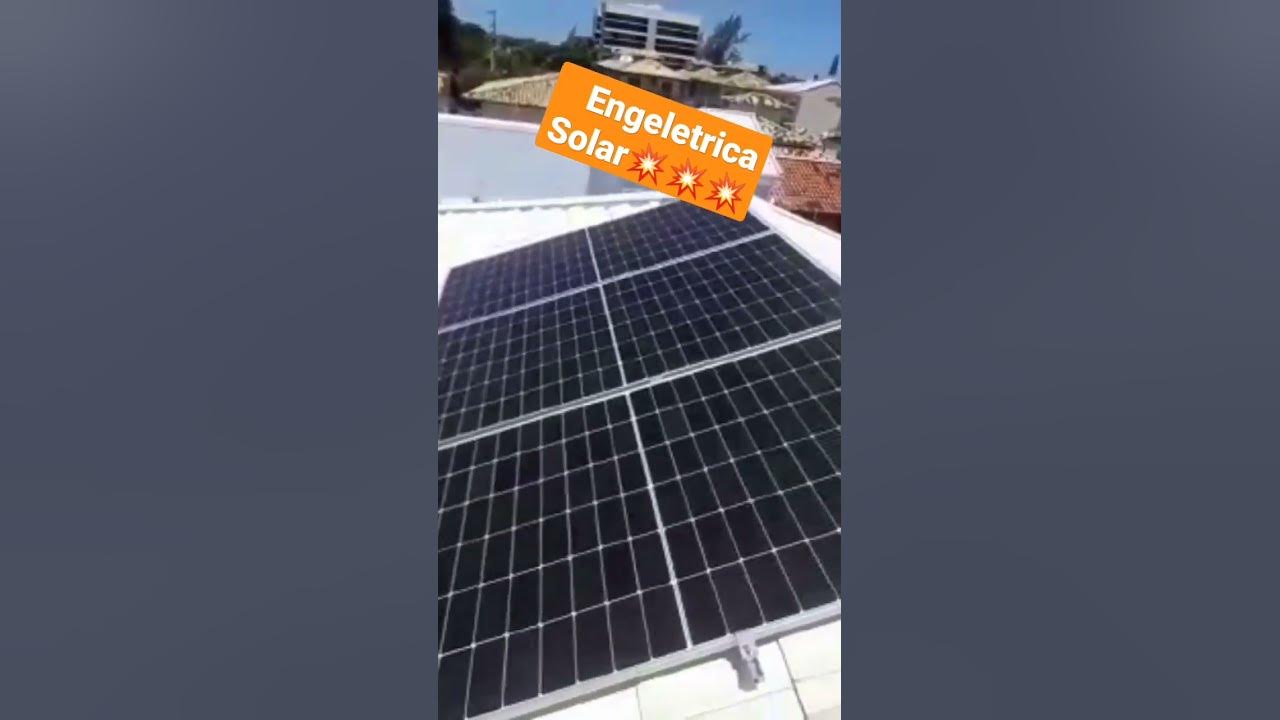 Terminando mais uma instalação #energiasolar #energialimpa #eletrica #solar #eletronica #engineering - youtube.com