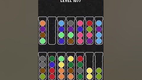 【Ball Sort Puzzle】Level.1077