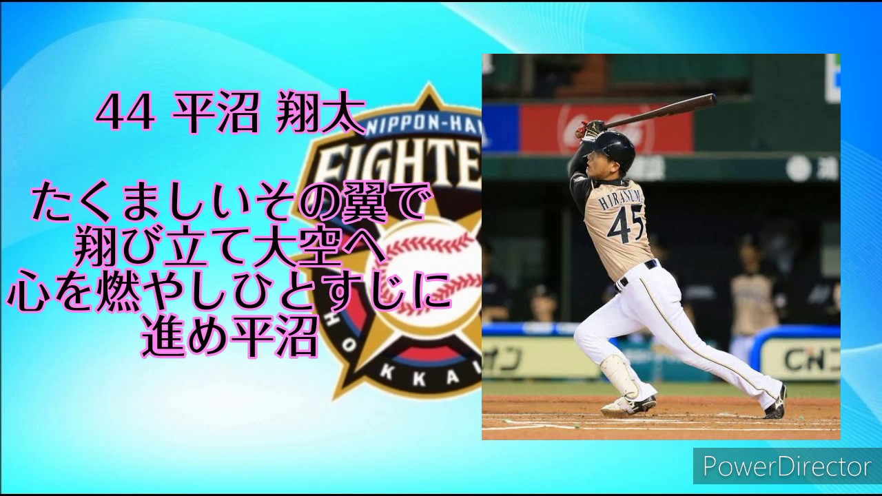 日ハム新応援歌 平沼翔太 選手の応援歌作ってみた Midi Youtube