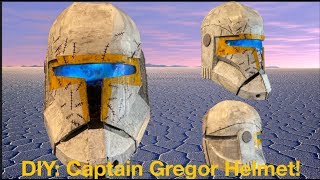 Diy Captain Gregor Helmet Youtube